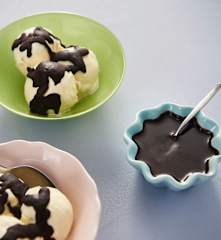 Magic chocolate sauce