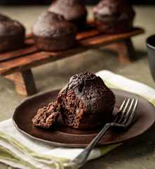 Chocolate Beetroot Muffins