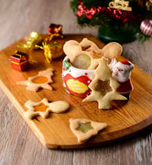 聖誕玻璃餅乾