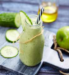 Gaspacho concombre et pomme