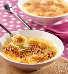 Crème vanille aux fruits exotiques