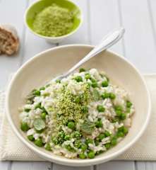 Erbsen-Risotto
