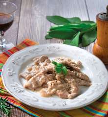 Filetes de ternera al vino