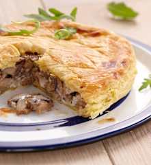 Mushroom croustade