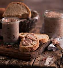 Rillettes z kaczką i wieprzowiną