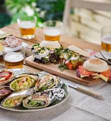 Pan rápido sin horno para bocadillos