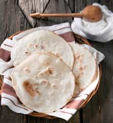 Pan árabe sin gluten