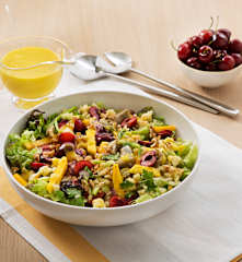 Ensalada detox con cerezas