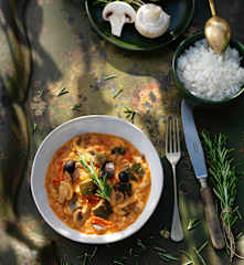 Vegetable Stroganoff