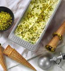 Egg Free Pistachio Ice Cream