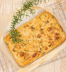 Focaccia au levain