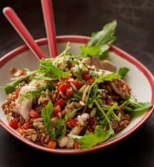 Insalata di farro e pollo