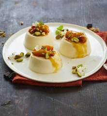 Panna cotta alle pesche
