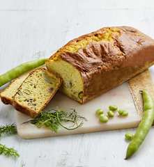 Plumcake fave e finocchietto selvatico