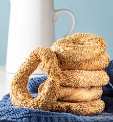 Koulouri Salonicco (panini di Salonicco)