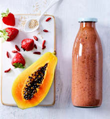 Maulbeeren-Kefir-Shake