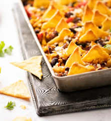 Gratin de nachos