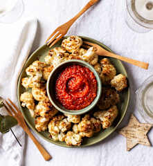 Coliflor a la parmesana