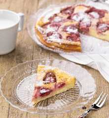 Clafoutis alle fragole (senza glutine)