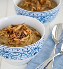 Lentil puree (moujadarra)