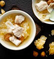 瘦肉无花果银耳汤