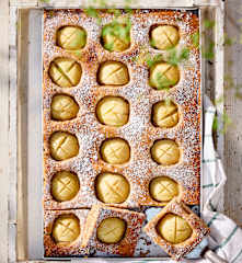 Apfel-Nuss-Kuchen vom Blech