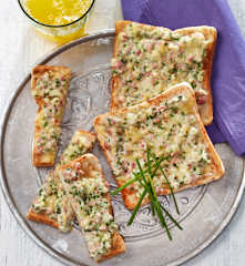 Flammkuchen-Toast