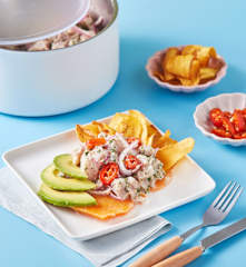Peruvian Ceviche with Leche de Tigre