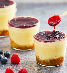 New York cheesecake in vasetto (Bimby Friend)