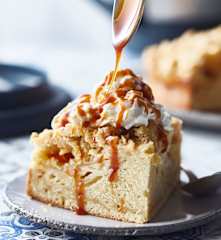 Gâteau crumble aux pommes