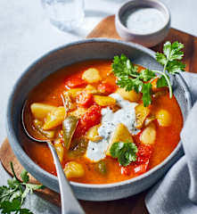 Kartoffel-Paprika-Gulasch