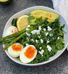 Abundant breakfast bowl