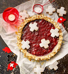 Schweizer Linzertorte