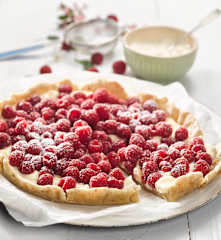 Koláč s mascarpone a ovocem