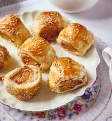 Summer sausage rolls