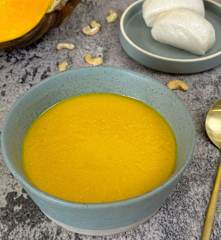 Mantao Buns with Dairy-Free Pumpkin Soup