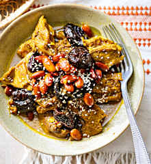Tajine d'agneau aux pruneaux