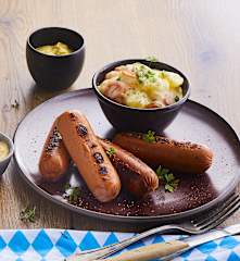 Bratwurst con insalata di patate