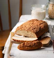 Pan de arroz y soja sin gluten
