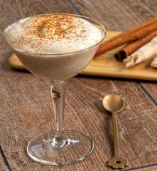 Mousse de canillitas de leche