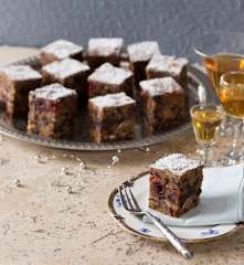 Gluten free Christmas fruit cake