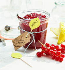 Johannisbeer-Zitronen-Konfitüre