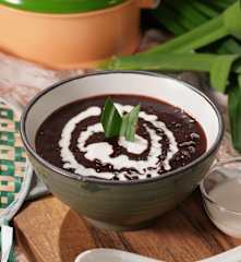 Bubur Pulut Hitam (Black Glutinous Rice Porridge)