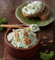 Grünkohl-Aprikosen-Aufstrich