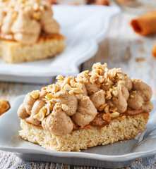 Crujiente de avellanas