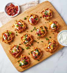 Loaded Potato Waffle