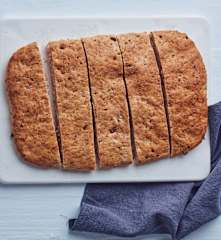 Panfocaccia con noci