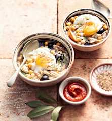 Lablabi (soupe tunisienne aux pois chiches)