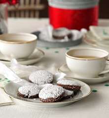 Polvorones de cacao y almendra