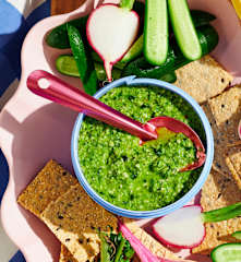 Fresh jalapeño dip